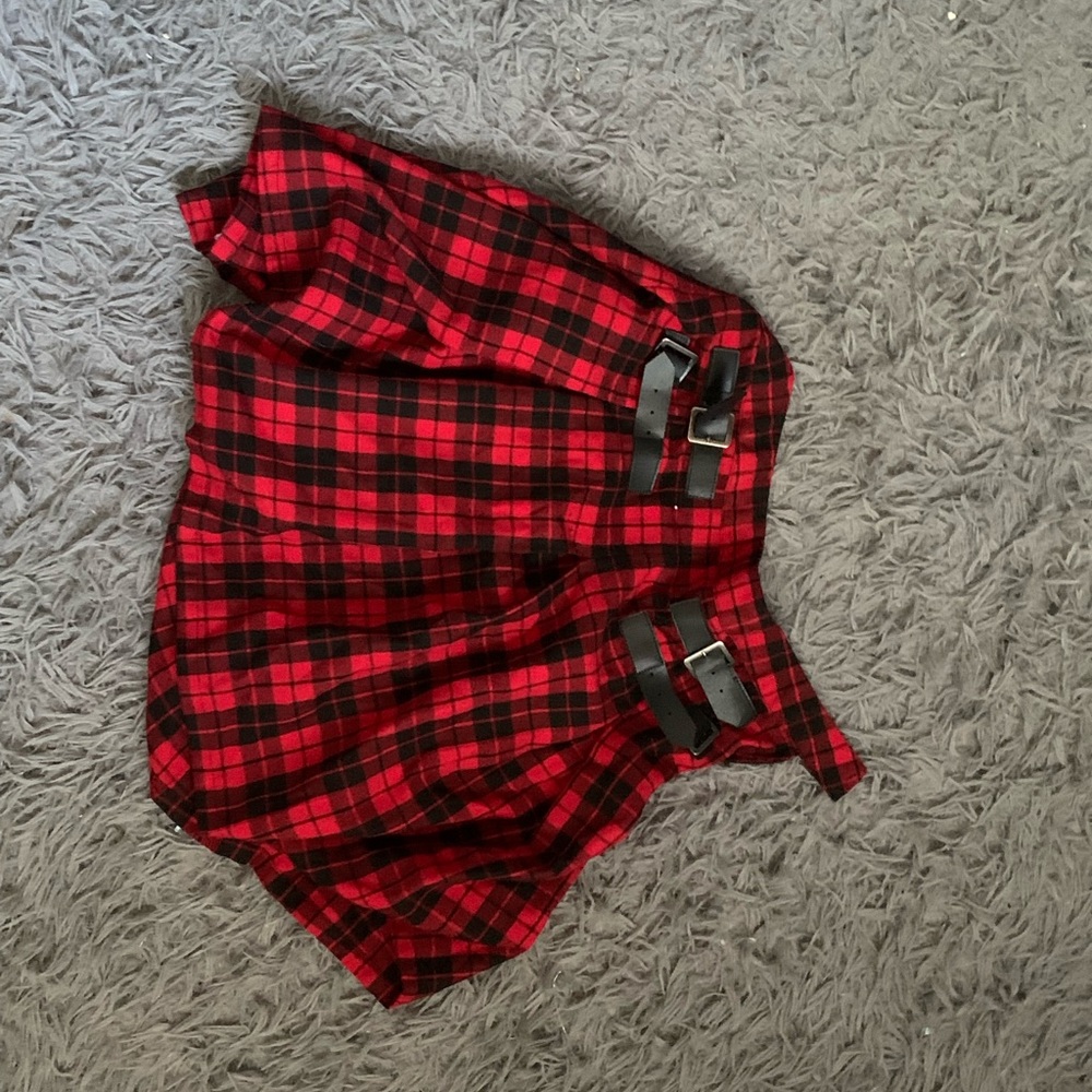 Plaid skirt